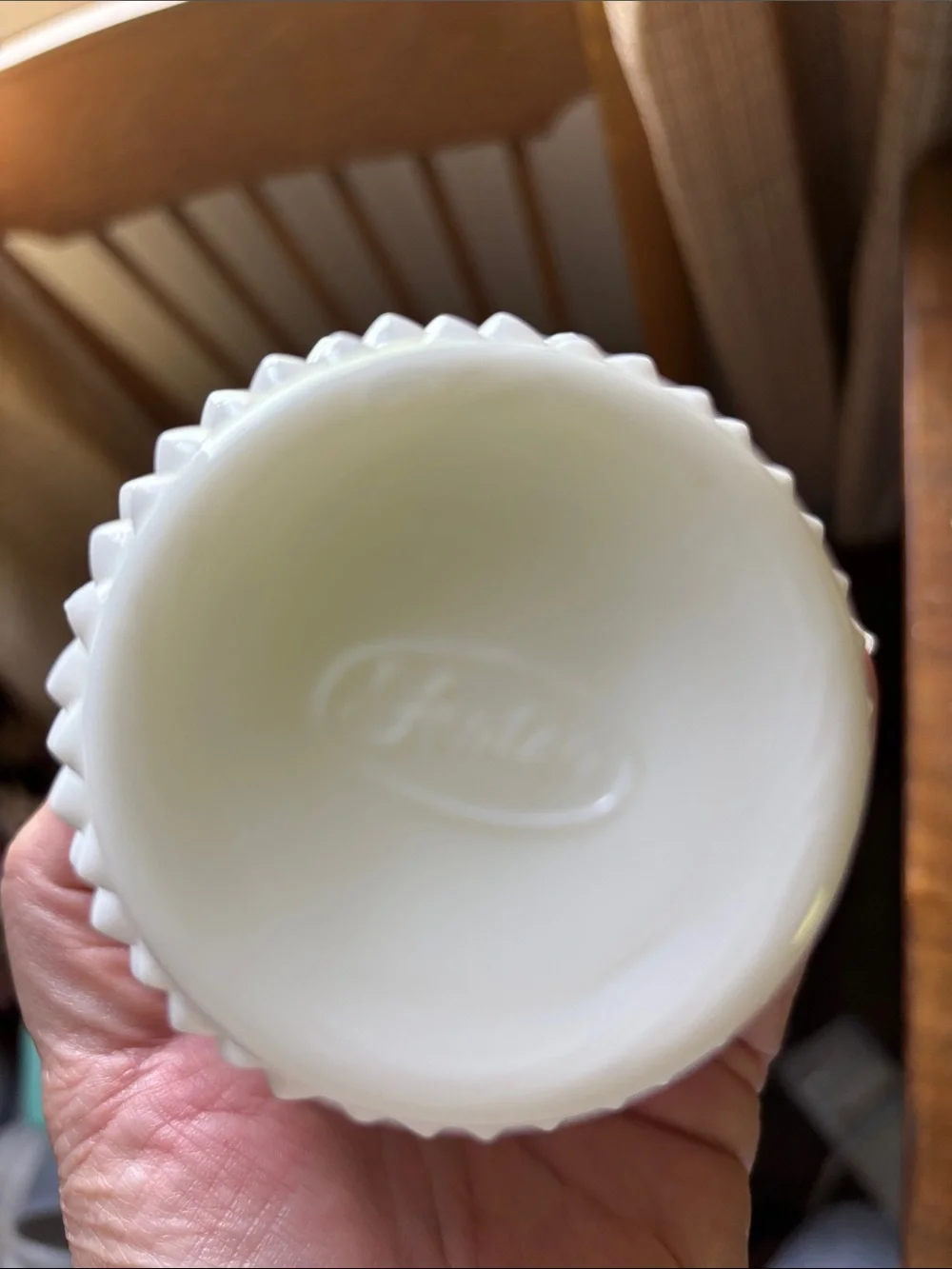 Fenton white hobnail bundle